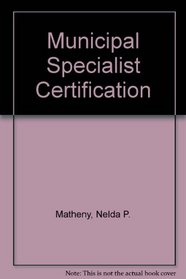 Municipal Specialist Certification