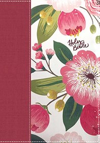 The NKJV, Woman's Study Bible, Cloth over Board, Pink Floral, Full-Color, Red Letter: Receiving God's Truth for Balance, Hope, and Transformation