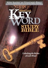 Hebrew-Greek Key Word Study Bible: New American Standard, Burgandy, Genuine Leather