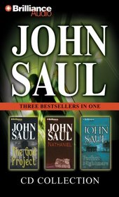 John Saul CD Collection 3: The God Project, Nathaniel, and Perfect Nightmare