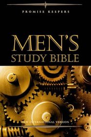 Bib: Niv Promise Keepers Men's Study Bible (Bonded Leather - Forest Green