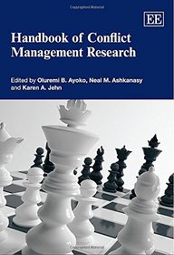 Handbook of Conflict Management Research (Elgar Original Reference)