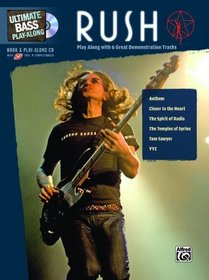 Ultimate Bass Play-Along Rush: Authentic Bass TAB (Book & CD)