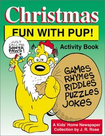Christmas Fun With Pup!: Activity Book