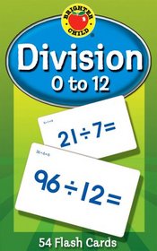 Division 0 to 12 Flash Cards (Brighter Child Flash Cards)