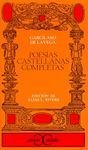 Poesias castellanas completas de Garcilaso de La Vega (Clasicos Castalia) (Spanish Edition)