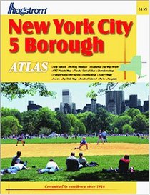 New York City 5 Borough Atlas Hagstrom New York City Five Borough Atlas ...