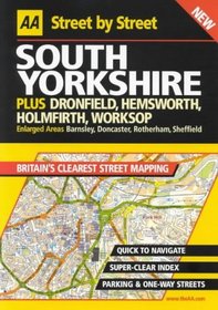 AA Street by Street: South Yorkshire