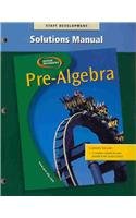 Pre-algebra Solutions Manual