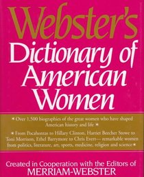 Webster's Dictionary of American Women