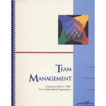 Team Management: Creating Systems and Skills for a Team-Based Organization