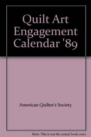 Quilt Art Engagement Calendar '89