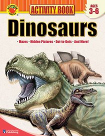 Brighter Child Dinosaurs Activity Book Ages 3-6