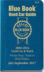 Kelley Blue Book Consumer Guide Used Car Edition: Consumer Edition (Kelley Blue Book Used Car Guide Consumer Edition)