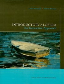 Introductory Algebra: An Interactive Approach: For McDaniel College
