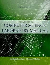 Lab Manual for Schneider/Gersting's Invitation to Computer Science