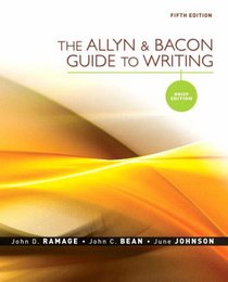 The Allyn & Bacon Guide to Writing: Brief Edition (5th Edition) (MyCompLab Series)