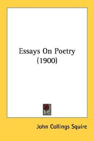 Essays On Poetry (1900)