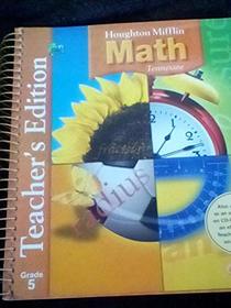 Houghton Mifflin Math, Tennessee Grade 5: Teacher's Edition (Volume 1)