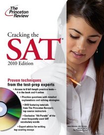 Cracking the SAT with DVD, 2010 Edition (College Test Preparation)