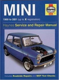 Haynes Mini 1969 to 2001 Up to X Registration (Haynes Service and Repair Manual)