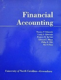 Financial Accounting, Custom Edition for University of North Carolina-Greensboro