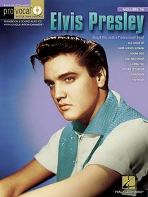 Elvis Presley Pro Vocal for Male Singers Vol. 16 Bk/CD (Hal Leonard Pro Vocal (Numbered))
