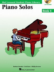 Piano Solos Book 4 - Book/CD Pack: Hal Leonard Student Piano Library (Educational Piano Library)