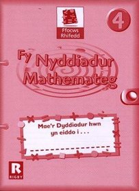 Fy Nyddiadur Mathemateg (Ffocws Rhifedd 4) (Welsh Edition)