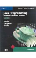 Java Programming: Introductory Concepts and Techniques, Third Edition (Shelly Cashman Series)