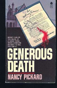 Generous Death (Jenny Cain, Bk 1)