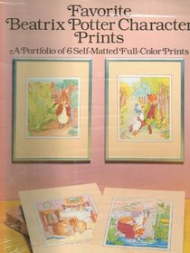 Favorite Beatrix Potter Character Prints: A Portfolio of 6 Self-Matted Full-Color Prints