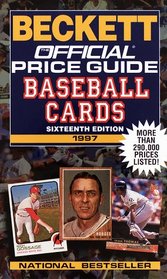 Official Beckett Price Guide to Baseball Cards, 1997, 16th Edition