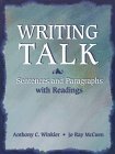 Writing Talk: Sentences and Paragraphs