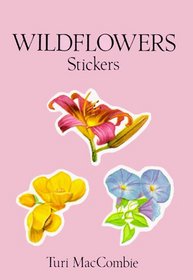 Wildflowers Stickers : 27 Full-Color Pressure-Sensitive Designs (Pocket-Size Sticker Collections)