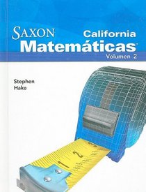 California Saxon Matematicas: Intermedias 5, Volumen 2 (Spanish Edition)