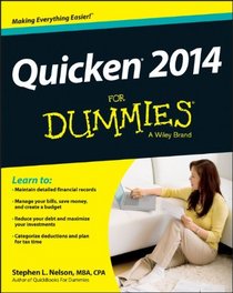 Quicken 2014 For Dummies (For Dummies (Business & Personal Finance))