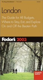 Fodor's London 2003
