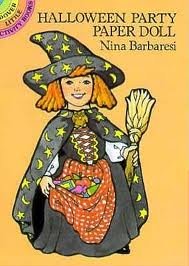 Halloween Party Paper Dolls (Dover Little Activity Books)