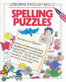 Spelling Puzzles (Usborne English Skills Series)