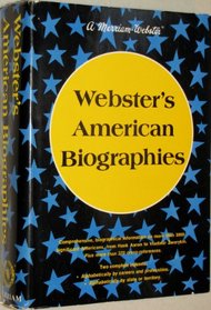 Webster's American biographies
