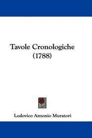 Tavole Cronologiche (1788) (Italian Edition)