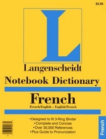 Notebook Dictionary French