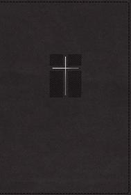 NIV, Quest Study Bible, Leathersoft, Black, Indexed, Comfort Print: The Only Q and A Study Bible