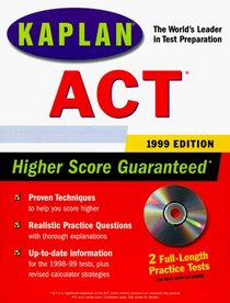 Kaplan ACT 1999 with CD-ROM