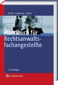 Handbuch fr Rechtsanwaltsfachangestellte