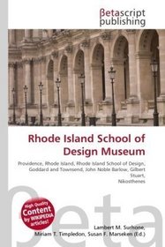 Rhode Island School of Design Museum: Providence, Rhode Island, Rhode Island School of Design, Goddard and Townsend, John Noble Barlow, Gilbert Stuart, Nikosthenes