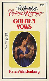 Golden Vows (Candlelight Ecstasy Romance, No 253)