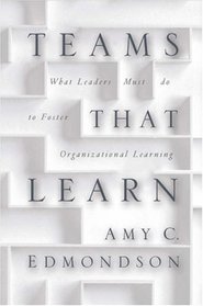 Teams that Learn: What Leaders Must Do to Foster Organizational Learning