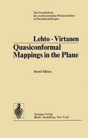 Quasiconformal Mappings in the Plane. (Grundlehren der mathematischen Wissenschaften)